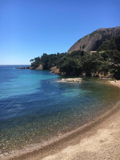 Blue Summer Vibes Mini Studio For Two, Ac, Parking, Beach At 50M, Spa Access -2 La Ciotat Luaran gambar