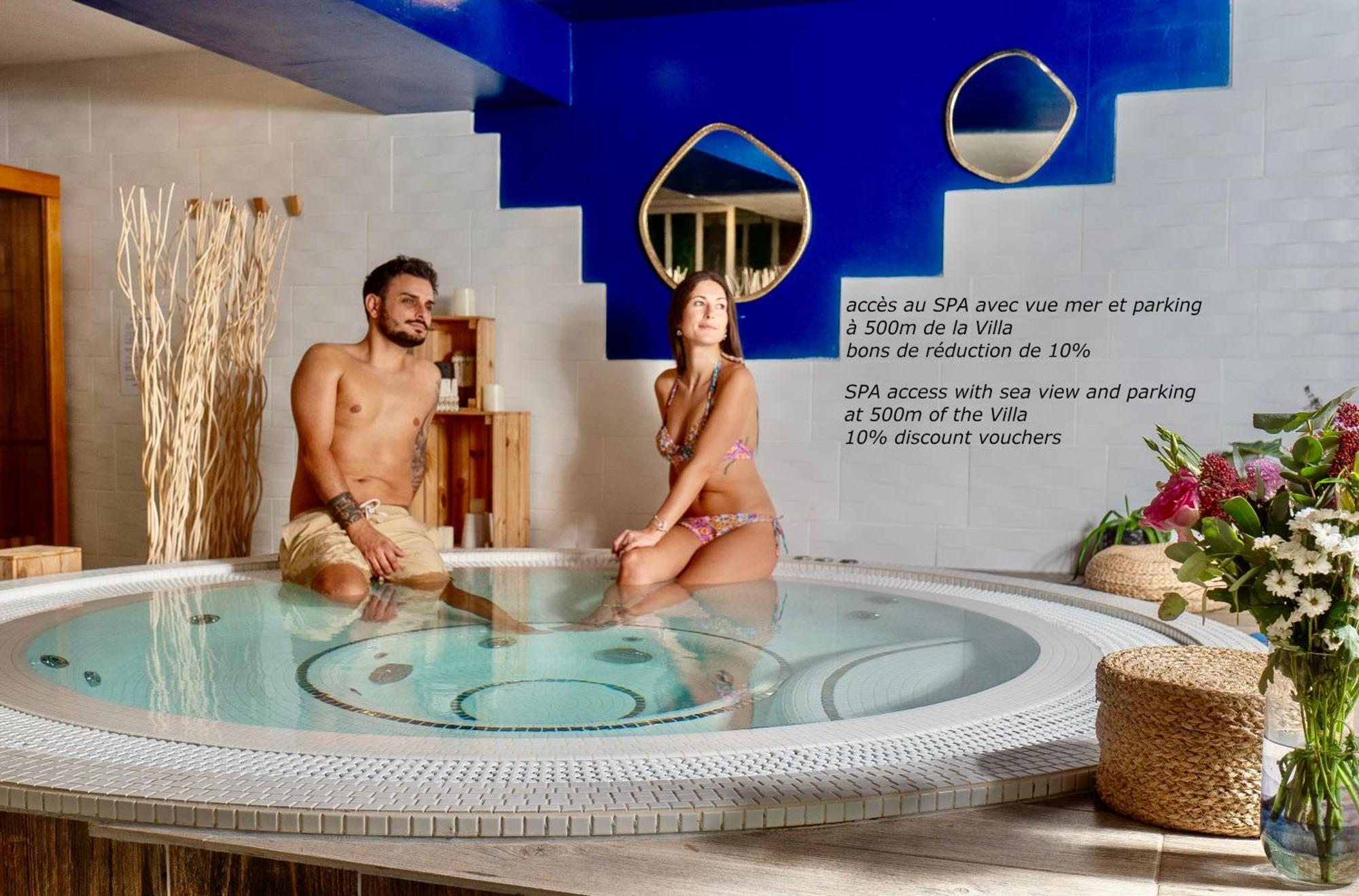 Blue Summer Vibes Mini Studio For Two, Ac, Parking, Beach At 50M, Spa Access -2 La Ciotat Luaran gambar